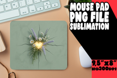 BLISSFUL mouse PAD Fun Design, 3D Heart Product Image 1