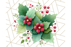 Christmas Clipart, Crafter’s Christmas Paper and Fabric Art Product Image 2