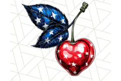 Coquette 4th of July Png, Patriotic Hearts and Bows Clipart Product Image 2