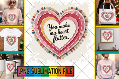 Unique PNG TSHIRT Magic, Heart Quote Product Image 1