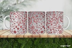 Christmas Glitter Mug Sublimation | PNG Bundle | Mug Wrap Product Image 5