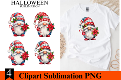 4 Christmas Gnome Clipart PNG | Merry Christmas Png Product Image 1