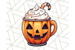 Monster Café Halloween PNG Clipart, Coffee Holiday Clip Art Product Image 2