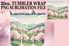 Lively Evenings 20oz tumbler wrap, Spring Product Image 1