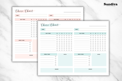 Chore Chart Canva Template 4 - For 2 People Product Image 3