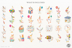 Birthday Silly Goose Clipart Product Image 4