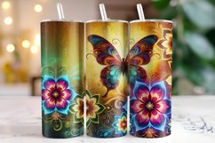 Butterfly Tumbler Wrap | Sublimation | Tumblers Product Image 1