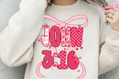 John 3:16 png, Preppy Valentine Png, loved valentine png Product Image 5