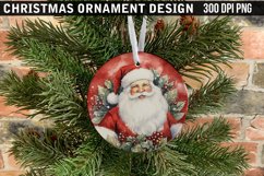 Christmas Ornament Sublimation PNG Design Product Image 1