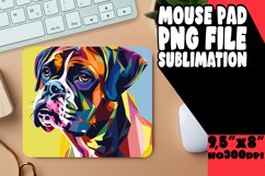 Artistic Colorful Dog Wrap Sublimation PNG Product Image 1
