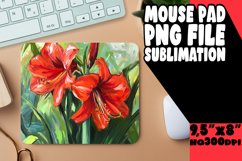 Creative Sublimation Round Design with Oil Flowers PNG Product Image 1