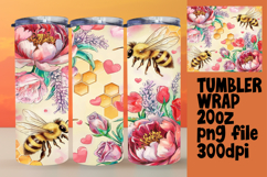 20oz Tumbler Wrap for Unique Style , Bee Product Image 1