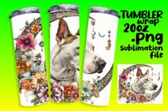 Pawsitively Artistic: Sublimation Dog Lover's Tumbler 20oz Product Image 1