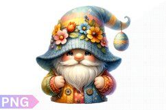 Easter Gnome Clipart ,Easter sublimation PNG Design Product Image 1