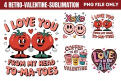 Howdy valentine PNG, Retro Valentine Sublimation PNG Product Image 1