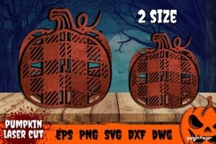 Halloween Laser File | Svg Bundle | 3D Pumpkin Product Image 1