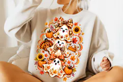 Funny Thanksgiving Ghost PNG, Funny Thanksgiving PNG Product Image 3
