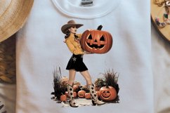 Vintage Witch Halloween Sublimation PNG Product Image 2