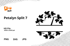 Petalyn Split Monogram Product Image 1