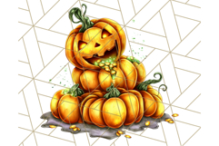 Spooky Jack O Lantern PNG Clipart, Scary Halloween Pumpkins Product Image 2