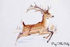 Rustic Christmas Sublimation Clipart PNG Product Image 1