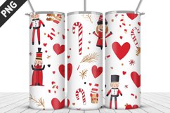 Christmas Flowers Tumbler Design | Valentine&#039;s Day Tumbler Product Image 5