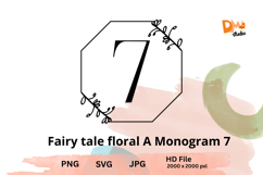 Fairy Tale Floral Monogram Product Image 1