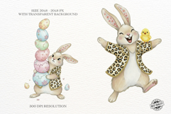 Funny Easter Bunny Clipart Product Image 2