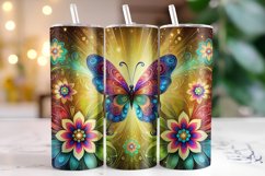 Butterfly Tumbler Wrap | Sublimation | Tumblers Product Image 1