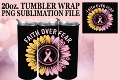 BLISSFUL DAYS 20oz TUMBLER WRAP, Breast Cancer Product Image 1