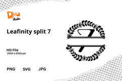 Leafinity Split Monogram Product Image 1