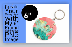 Chic Round Design Coaster Template , Abstract Pattern Product Image 1