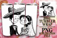 15x Bride Marriage Tumbler 20oz Sublimation Bundle, Wedding Product Image 9