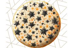 Halloween Cookie Clipart PNG, Spooky Sugar Treat Art Product Image 2