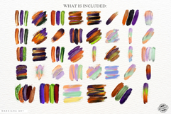 Halloween Brushstrokes Clipart Product Image 4