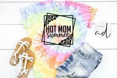 Hot Mom Summer SVG DXF PNG JPG Product Image 1
