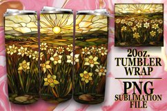 Enchanted Stained Glass Tumbler Scenes Product Image 1