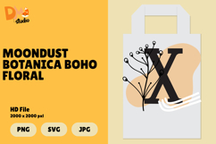 Moondust Botanica Boho Floral Monogram Product Image 1