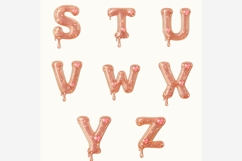 Soft Nude Blush Jelly Alphabet PNG Bundle, A-Z Letters Product Image 3