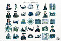 Venice Vacation Journey Clipart Product Image 4