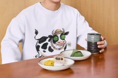 Whimsical Summer Cow Png Clipart Product Image 6