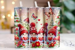 Happy Valentine's Day Tumbler Wrap Sublimation Product Image 1