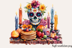 Da de Los Muertos Sublimation PNG Product Image 1