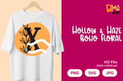 Hollow &amp; Haze Boho Floral Monogram Product Image 1