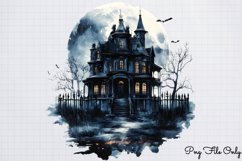 Gothic Spooky Winter Clipart PNG Product Image 1