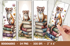 Cute Squirrel Bookmark Sublimation Product Image 1