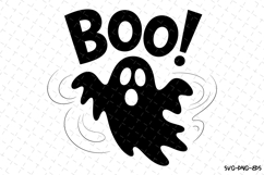 Spooky Boo Svg | Halloween Svg | Svg Cut Files Product Image 1