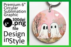 Sweet Ghostly Car Coasters Product Image 1