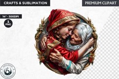 Little Red Riding Hood Clipart, Fairytale clipart, Grimm Product Image 1