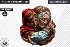 Little Red Riding Hood Clipart, Fairytale clipart, Grimm Product Image 1